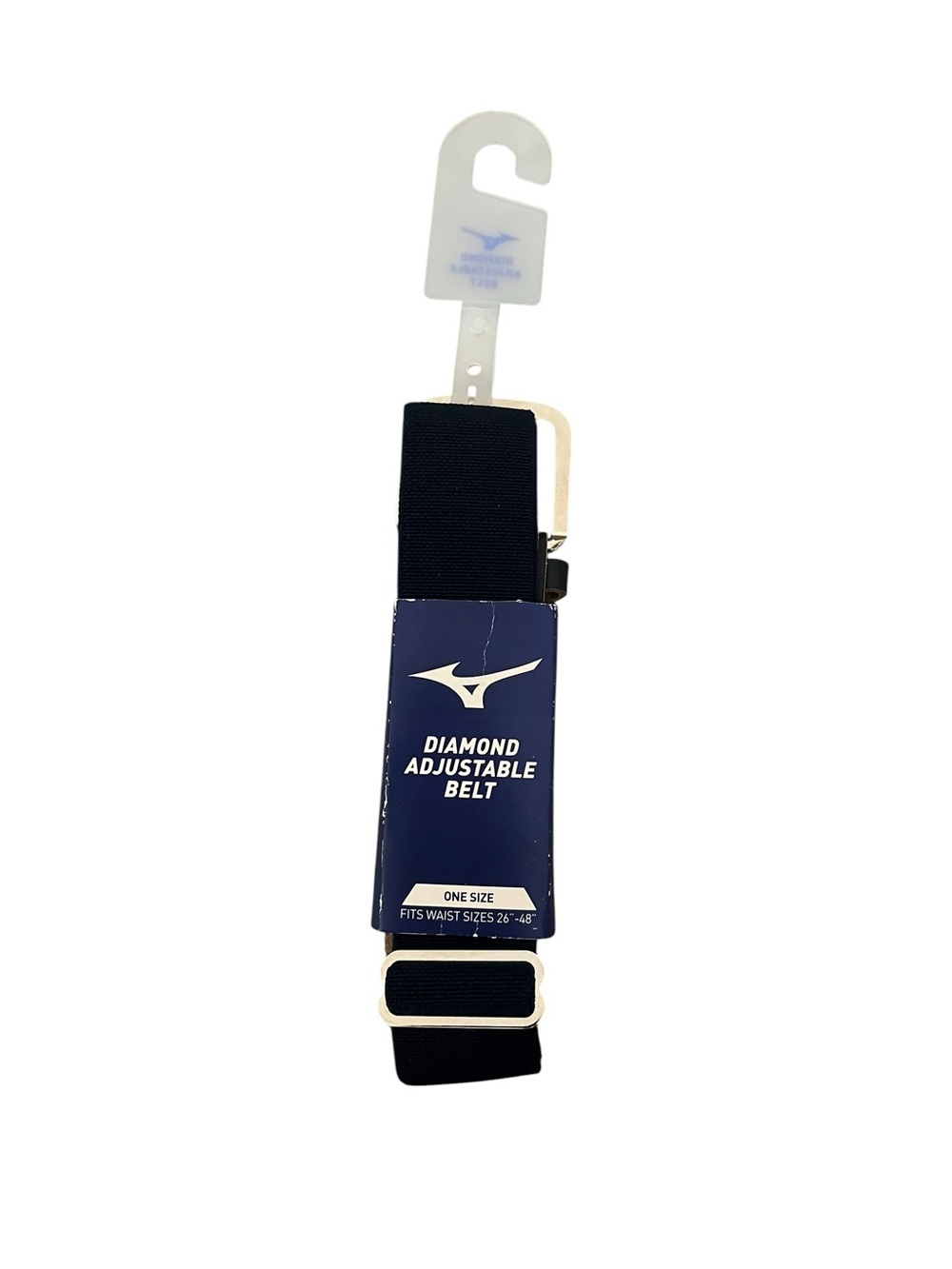 Mizuno Diamond Adjustable Belt Baseball Softball 26"- 48" Navy Blue Unisex NEW